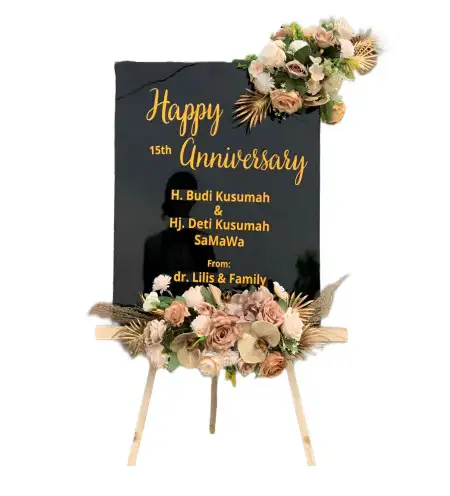 Papan Bunga Akrilik Kasin